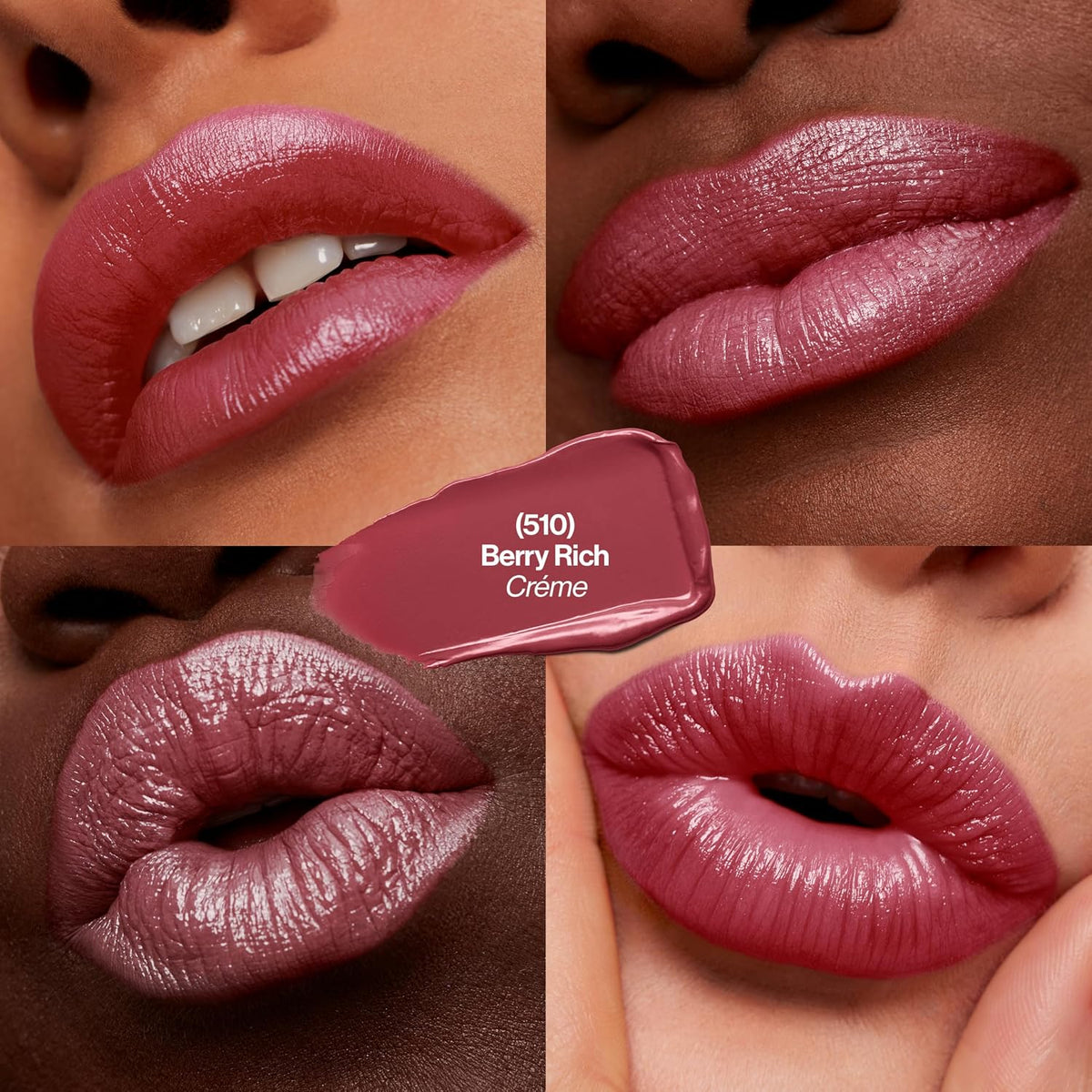 REVLON Super Lustrous Lipstick Creme Berry Rich 510