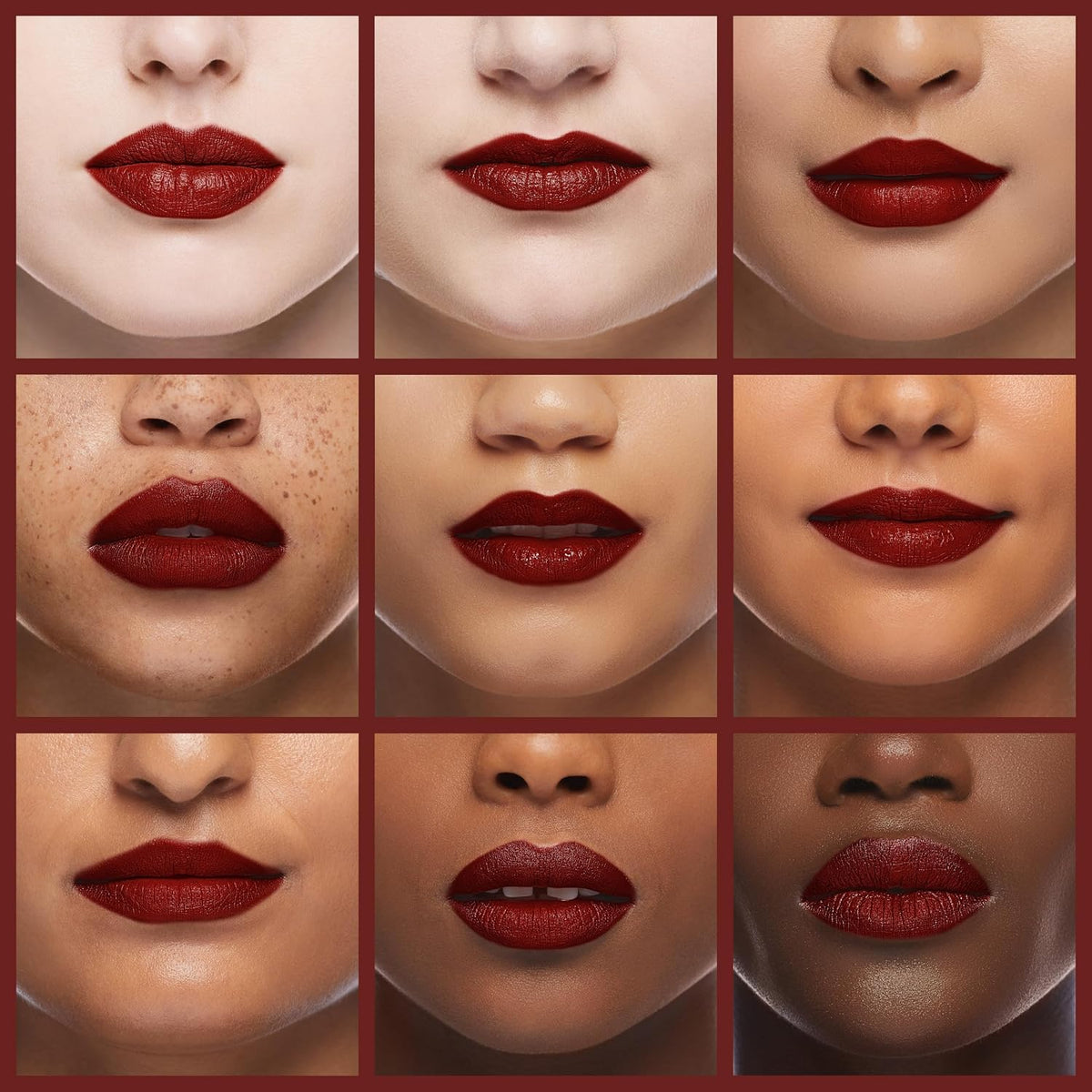 Maybelline ColorSensational Creamy Matte Lipstick Burgundy Blush 696