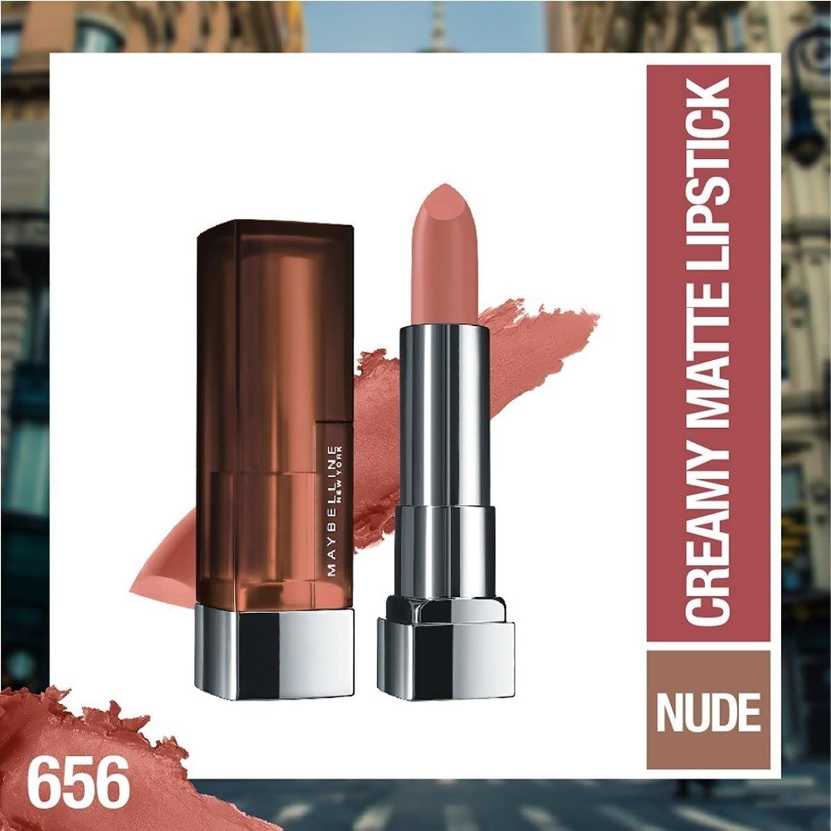 Maybelline ColorSensational Matte Lipstick Clay Crush 656