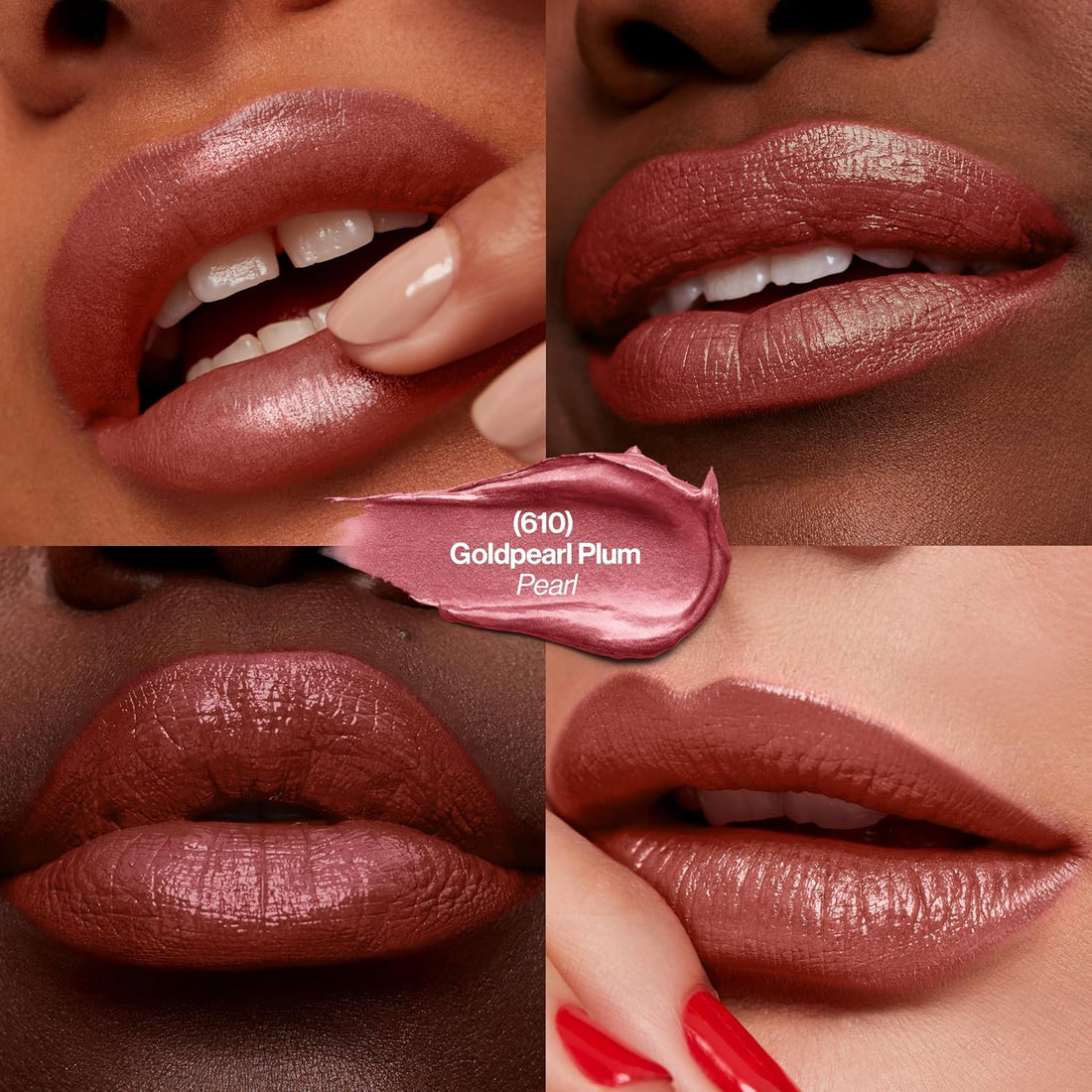 Revlon Super Lustrous Lipstick Pearl, 610 Gold Pearl Plum
