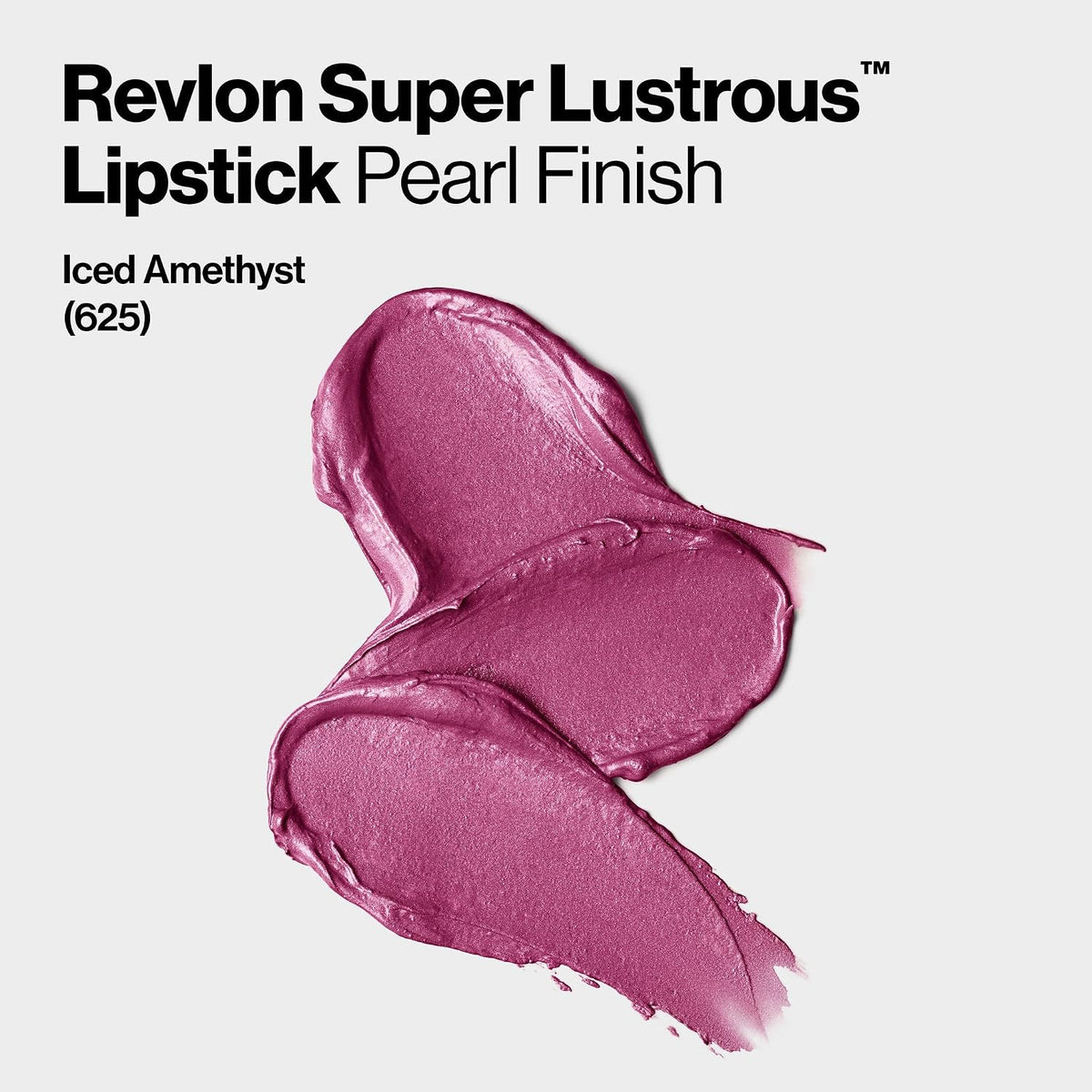 Revlon Super Lustrous Pearl Lipstick Iced Amethyst 625