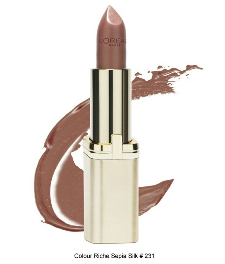 Loreal Colour Riche Lipstick Luipcolour Sepia Silk 231